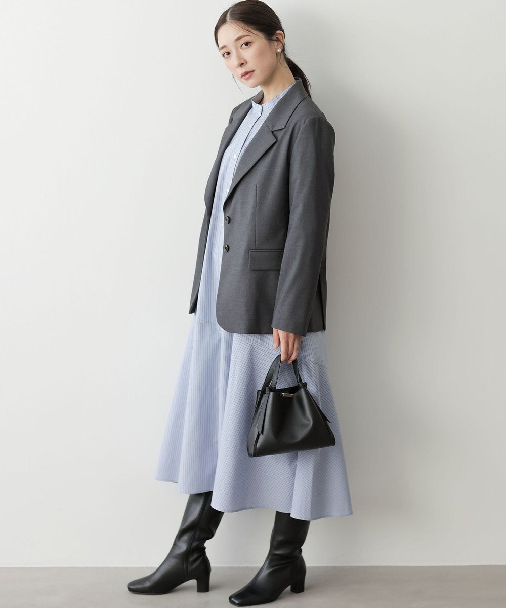 組曲 【加藤ローサさん着用】ハンサムツイル ジャケット 