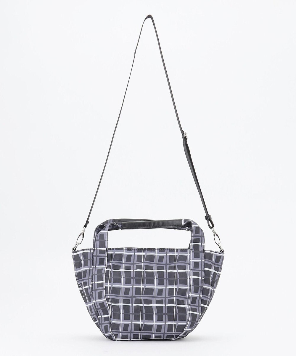 Y'SACCS ドローイングチェック 2WAYトートバッグ 