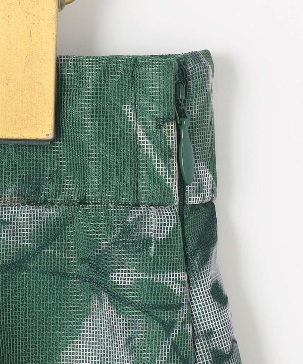 ANY SIS 【WEB・一部店舗限定】ハッチングフラワープリント スカート 