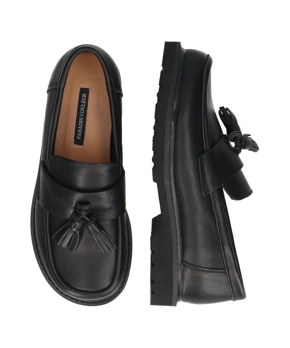 Bridget Birkin 【PARADIS COULEUR】オブリークトウタッセルローファー 