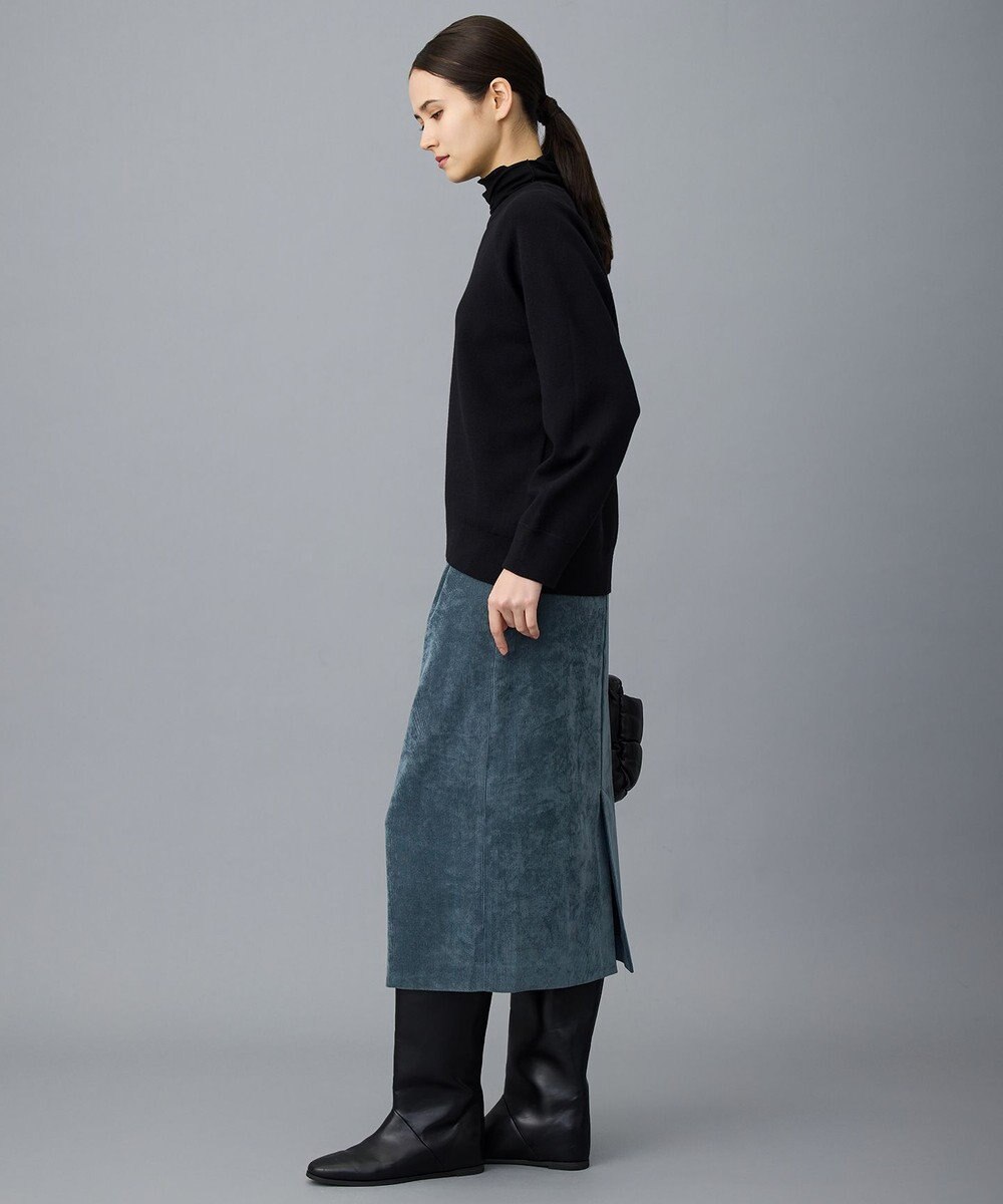 自由区 L ベアテレコボトルネック カットソー 