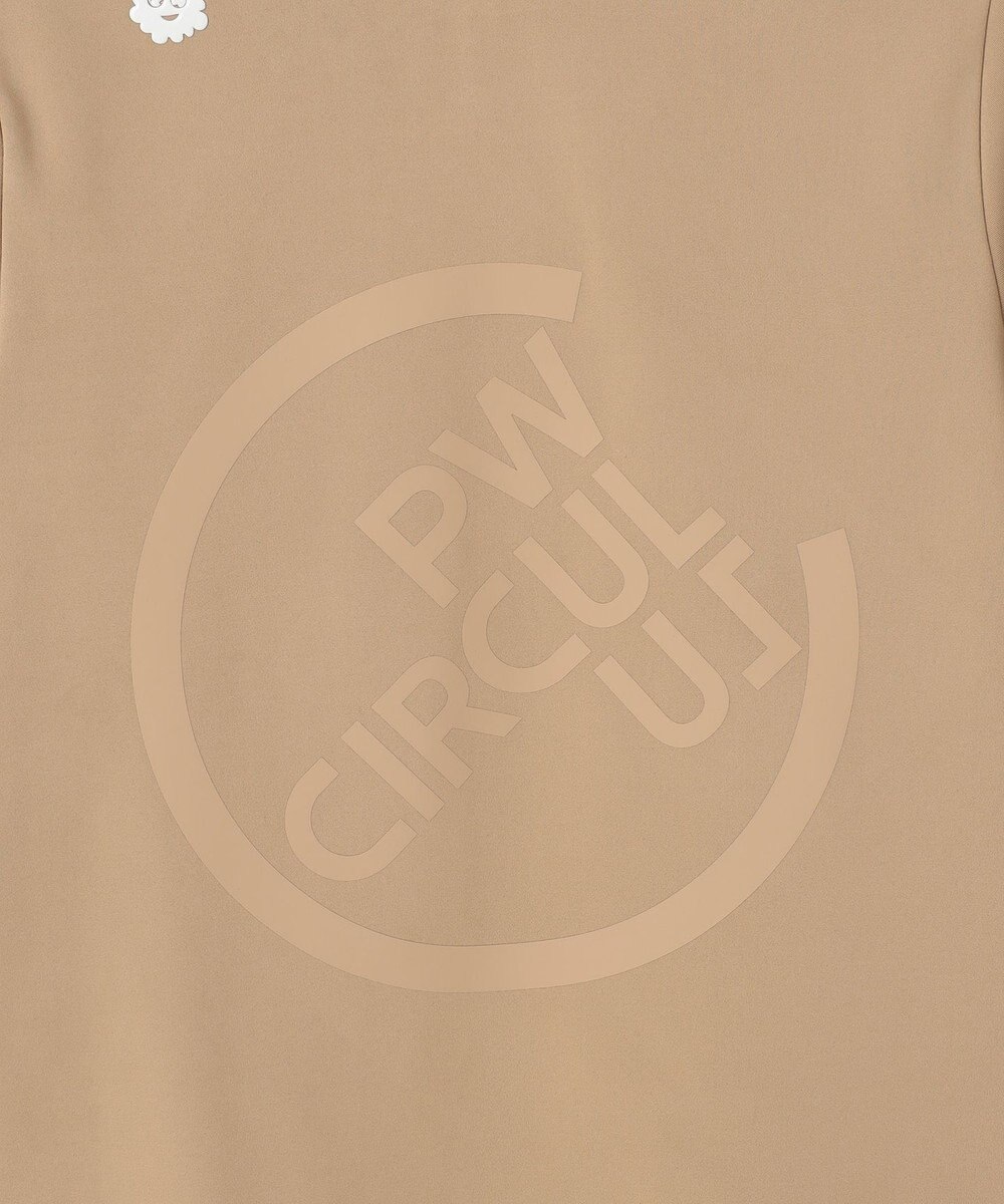 PW CIRCULUS 【UVカット / 吸水速乾 / 伸縮性抜群】【WOMEN】バックメッシュ切り替えモックT ゴルフウェア レディース 