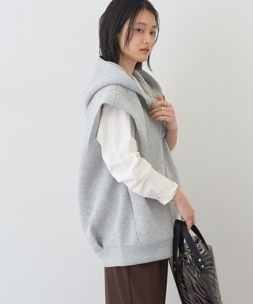 AMERICAN HOLIC ポンチZIPフーディーベスト 