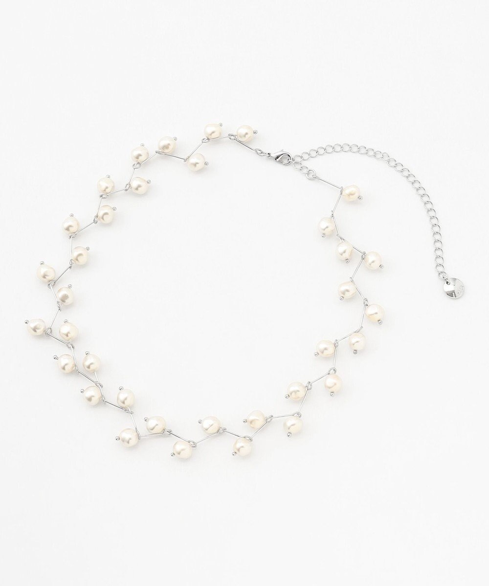 ICB パールショートネックレス 