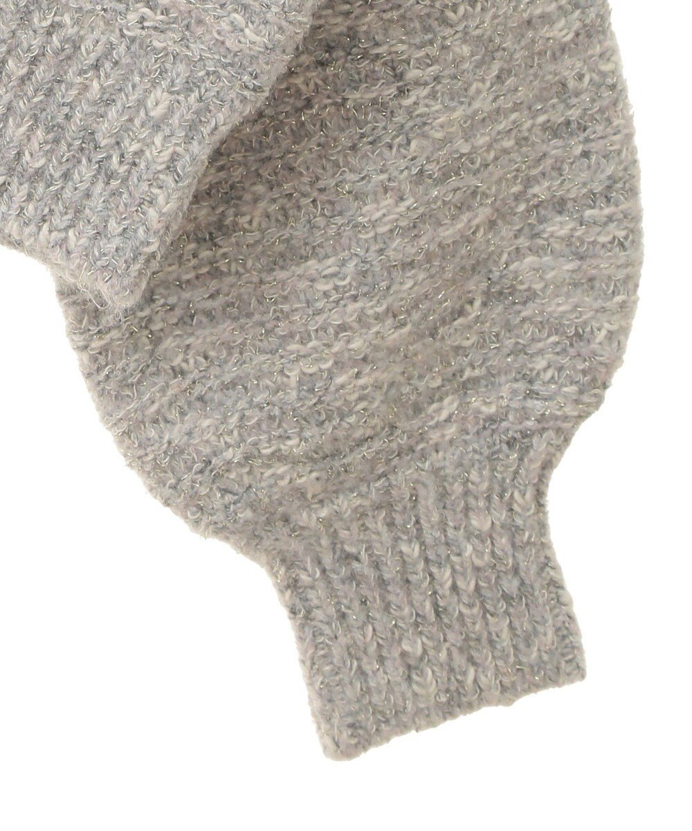 earth music&ecology スラブラメヤーンケーブルカーディガン 