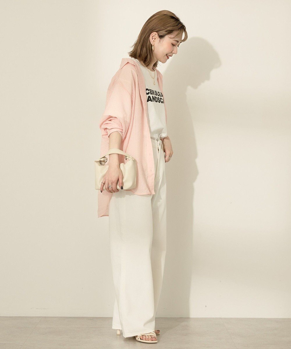 AMERICAN HOLIC BoldロゴプリントTシャツ 