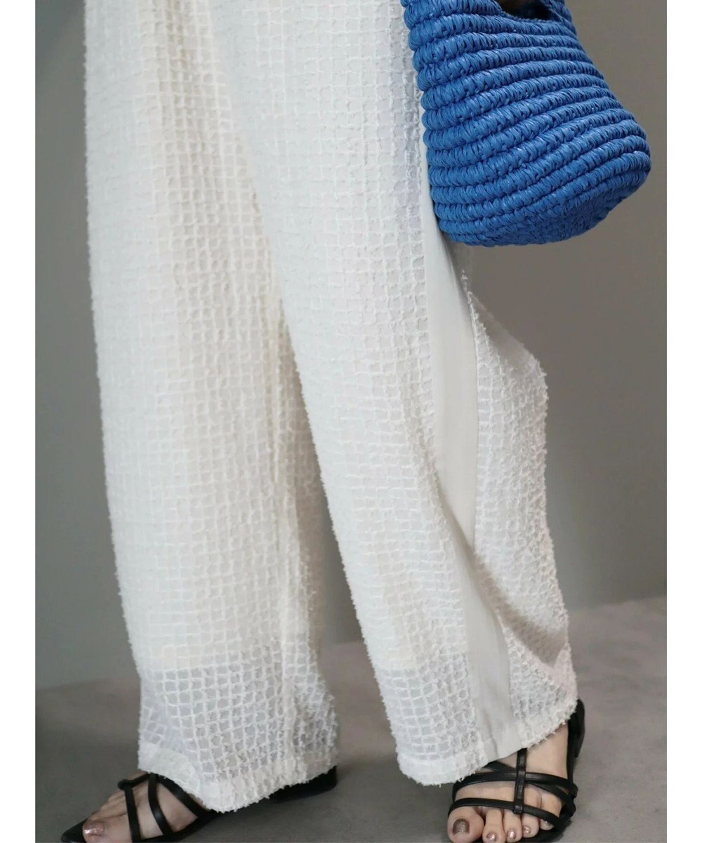 AMERICAN HOLIC 刺繍スクエアパンツ 