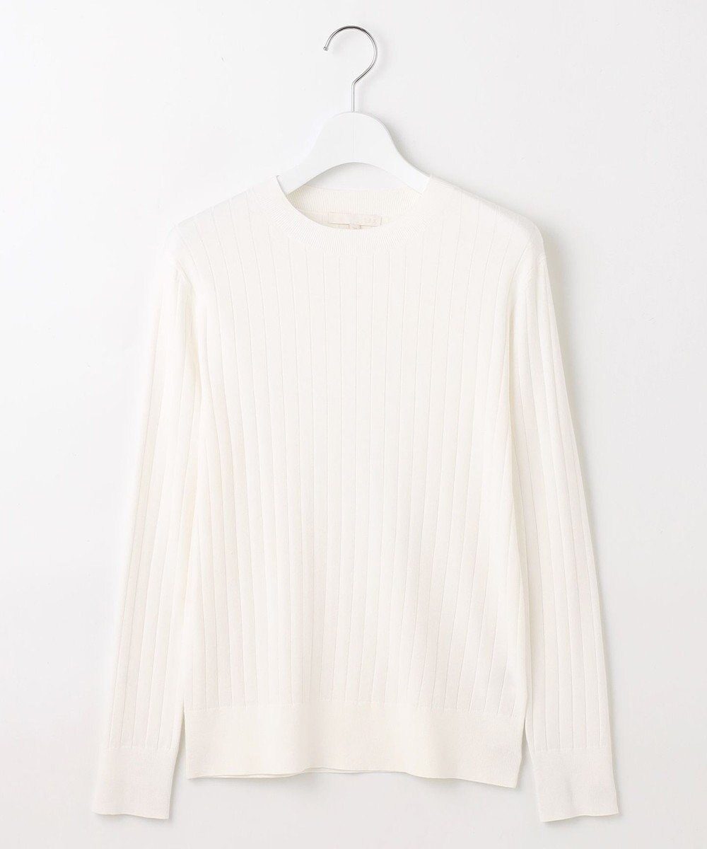 自由区 S レーヨンストレッチリブインナー ニット 