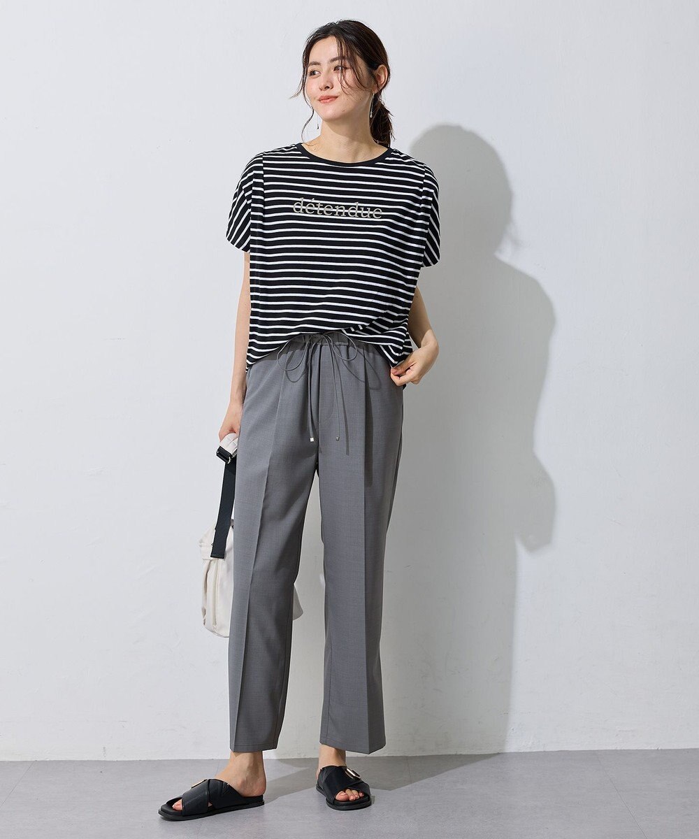 ANY エニィファンクションフレンチスリーブTシャツ 