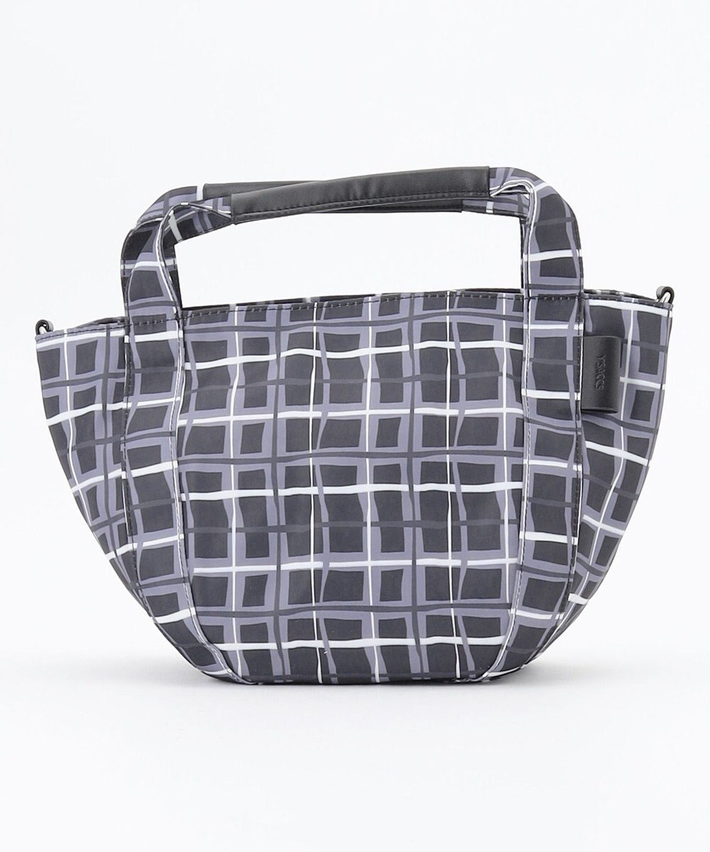 Y'SACCS ドローイングチェック 2WAYトートバッグ 