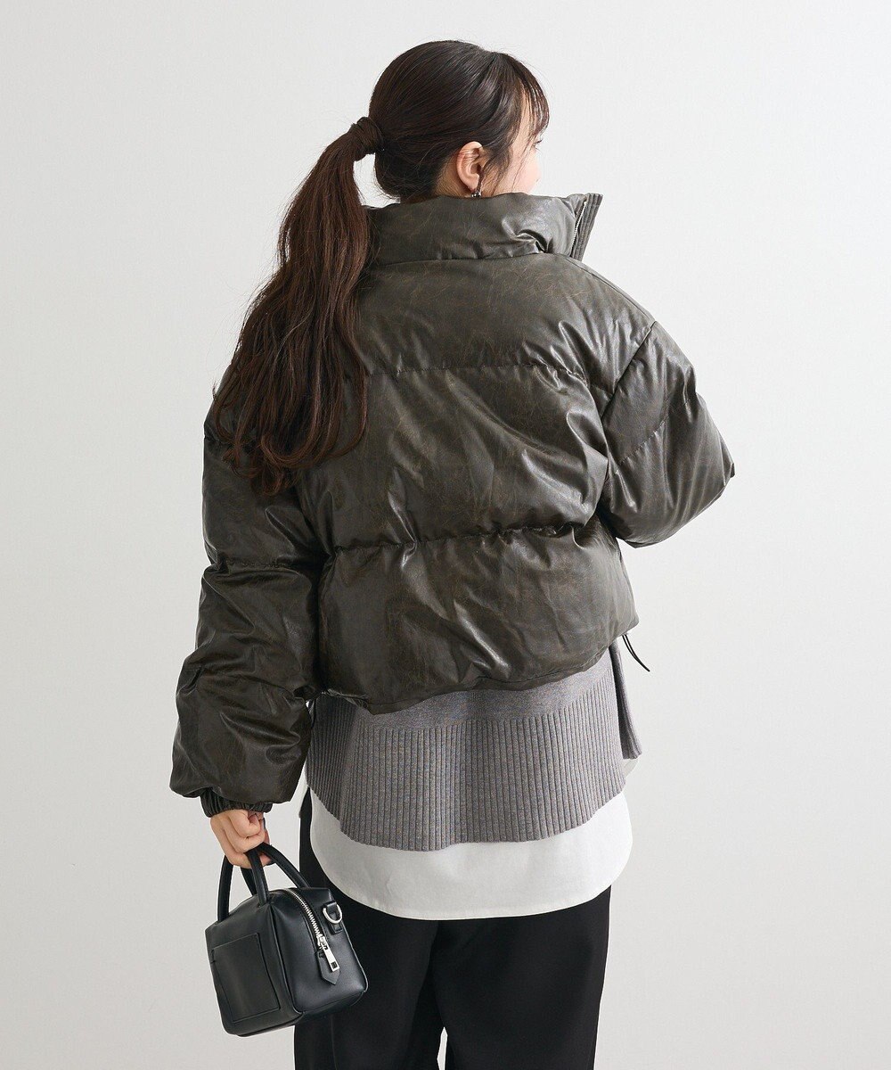 Green Parks ・ｓｗｉｎｇ　ｂｙ　ビンテージソフトレザーブルゾ 