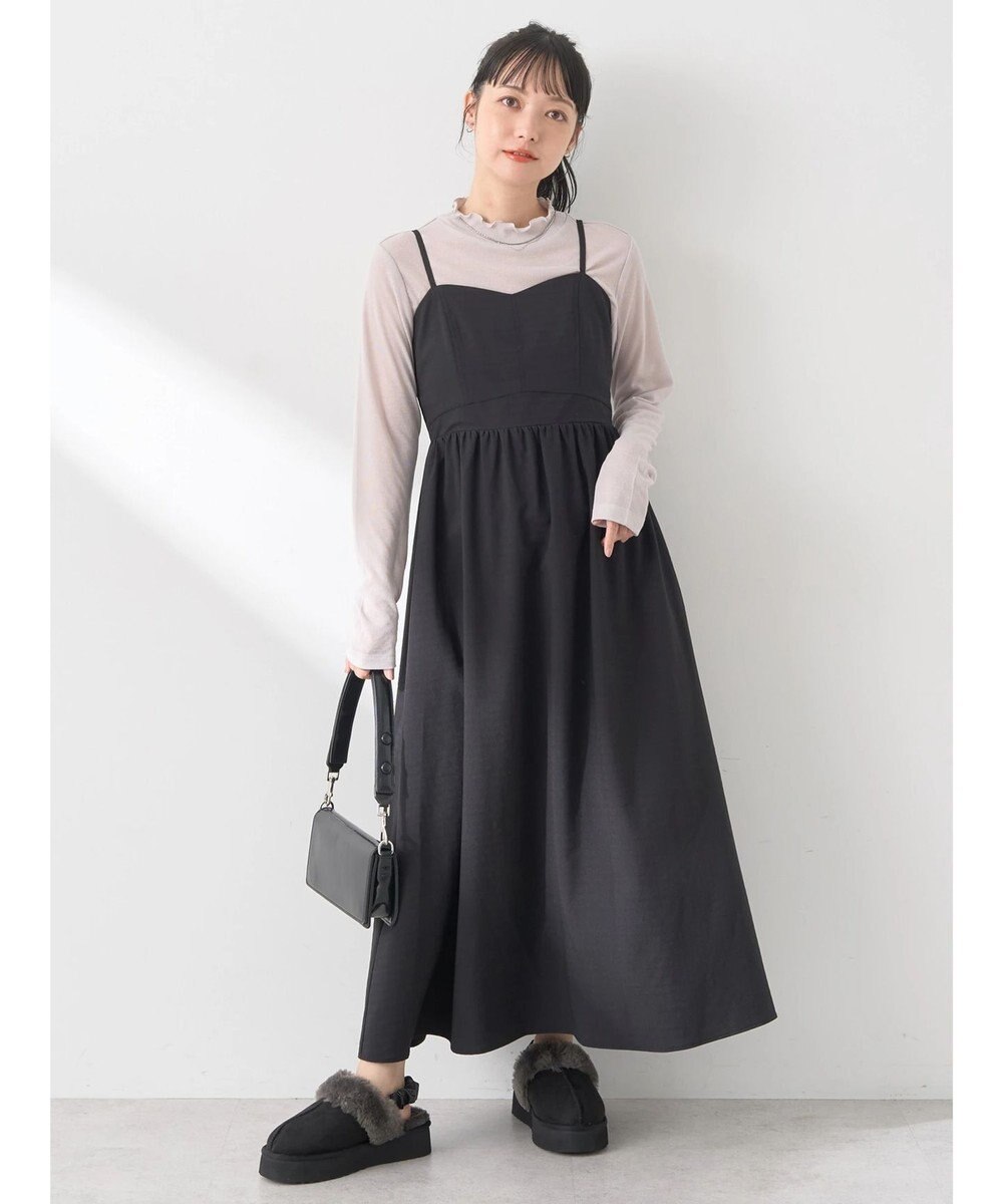 earth music&ecology シアーリブプルオーバー 