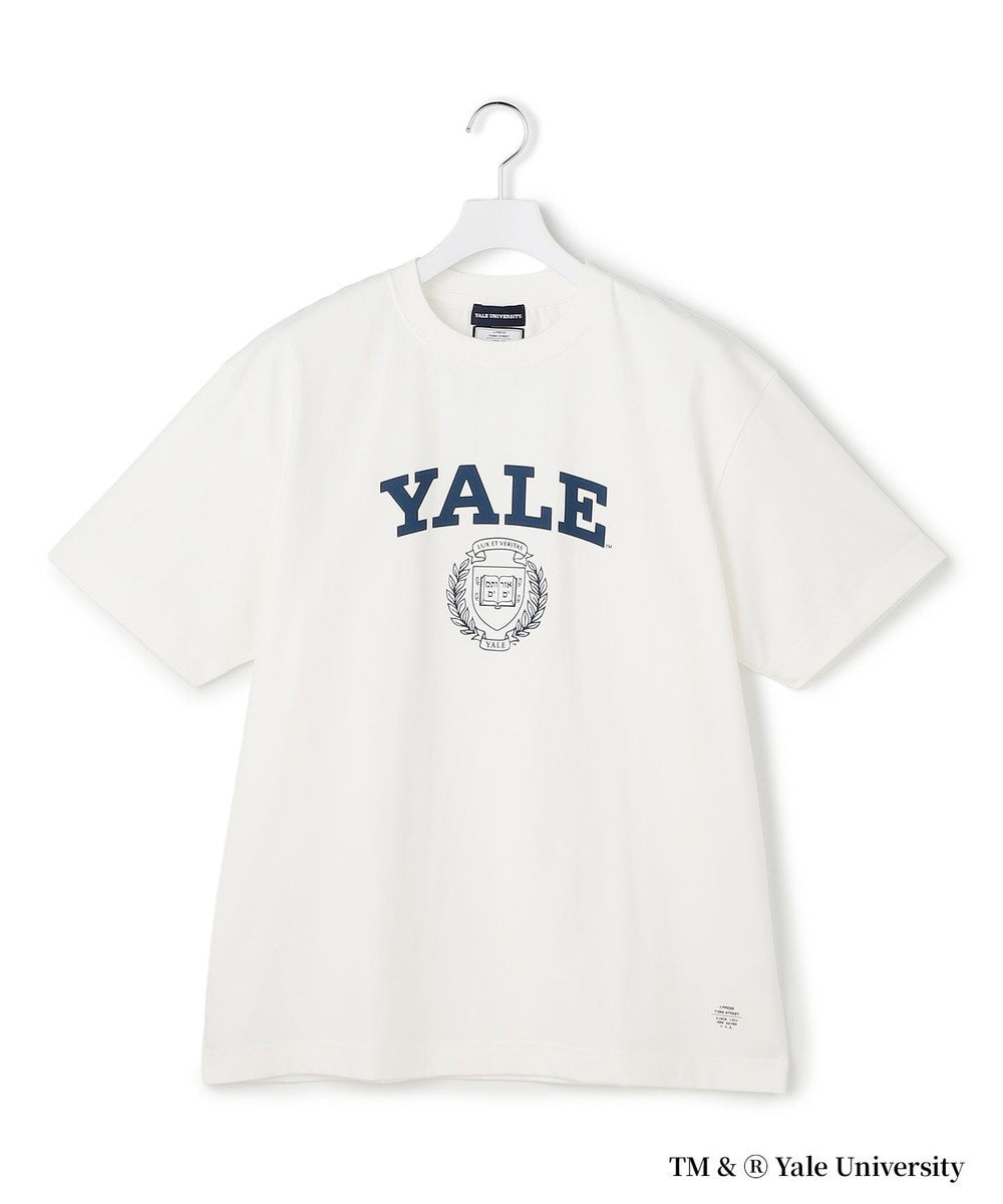 J.PRESS YORK STREET 【YALE別注】【UNISEX】カレッジ プリント Tシャツ 