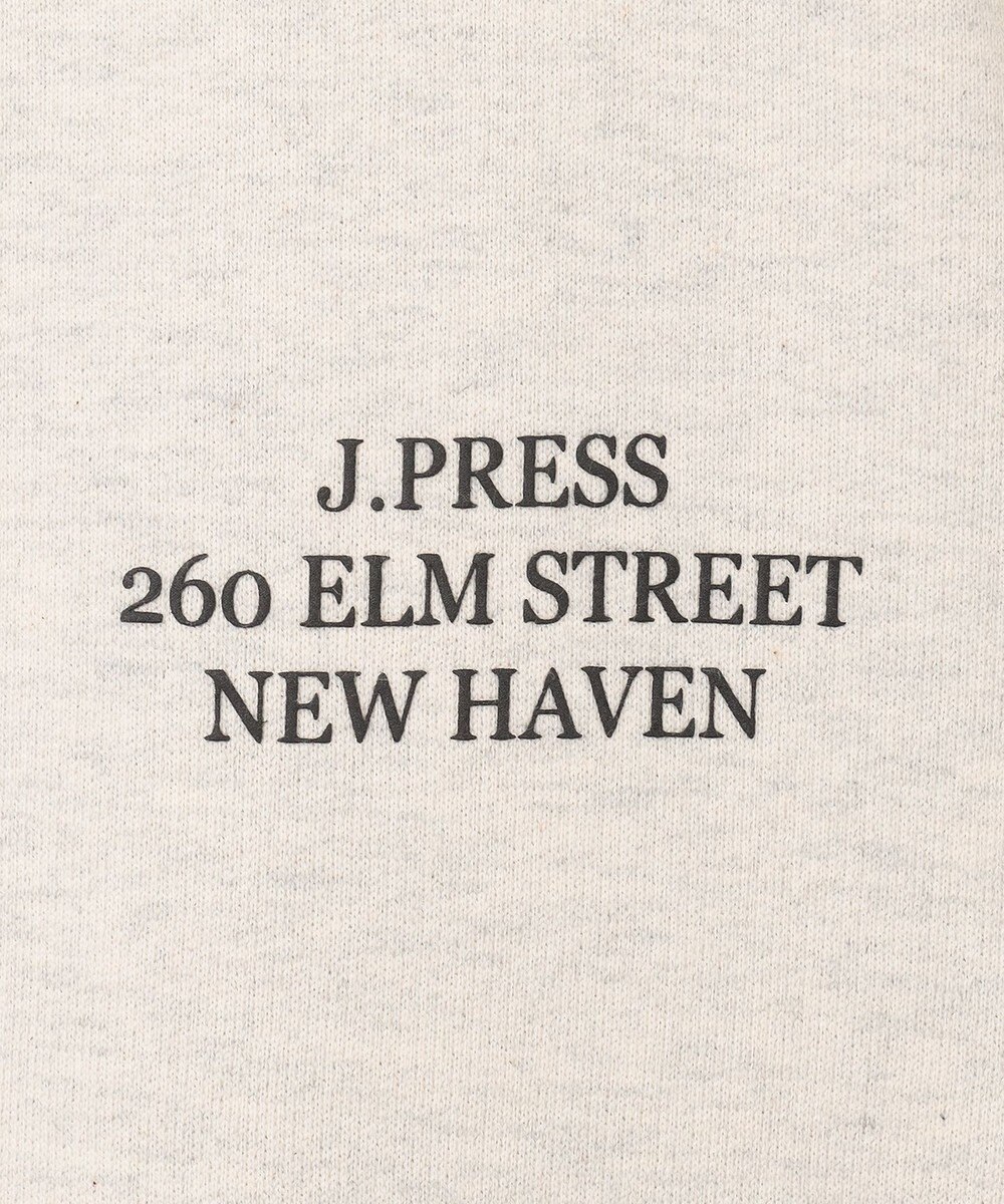 J.PRESS MEN インレージャージー アドレスプリント ロゴトレーナー 