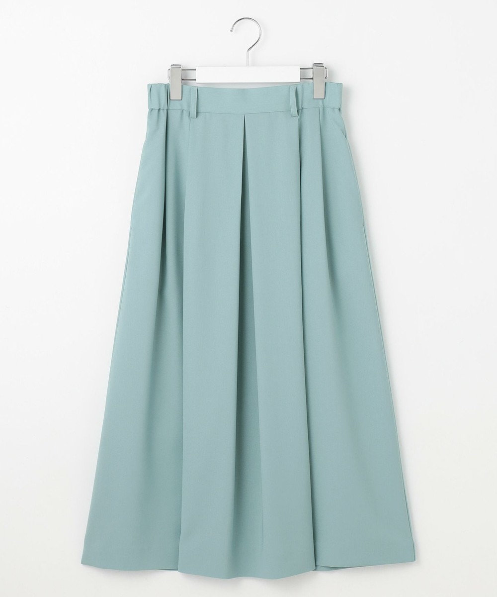 自由区 【洗える】ストレッチライトツイル スカート 