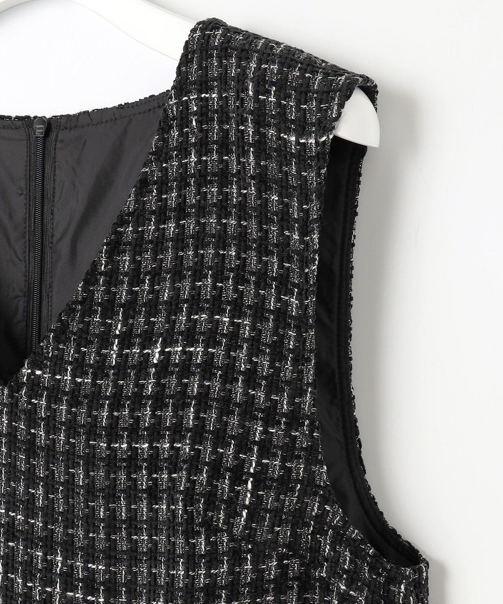 Feroux ツイードジャンパースカート 