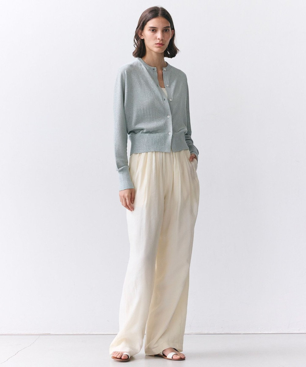 BEIGE， SMITHONITE / リュクスグリッター ドルマンカーディガン 