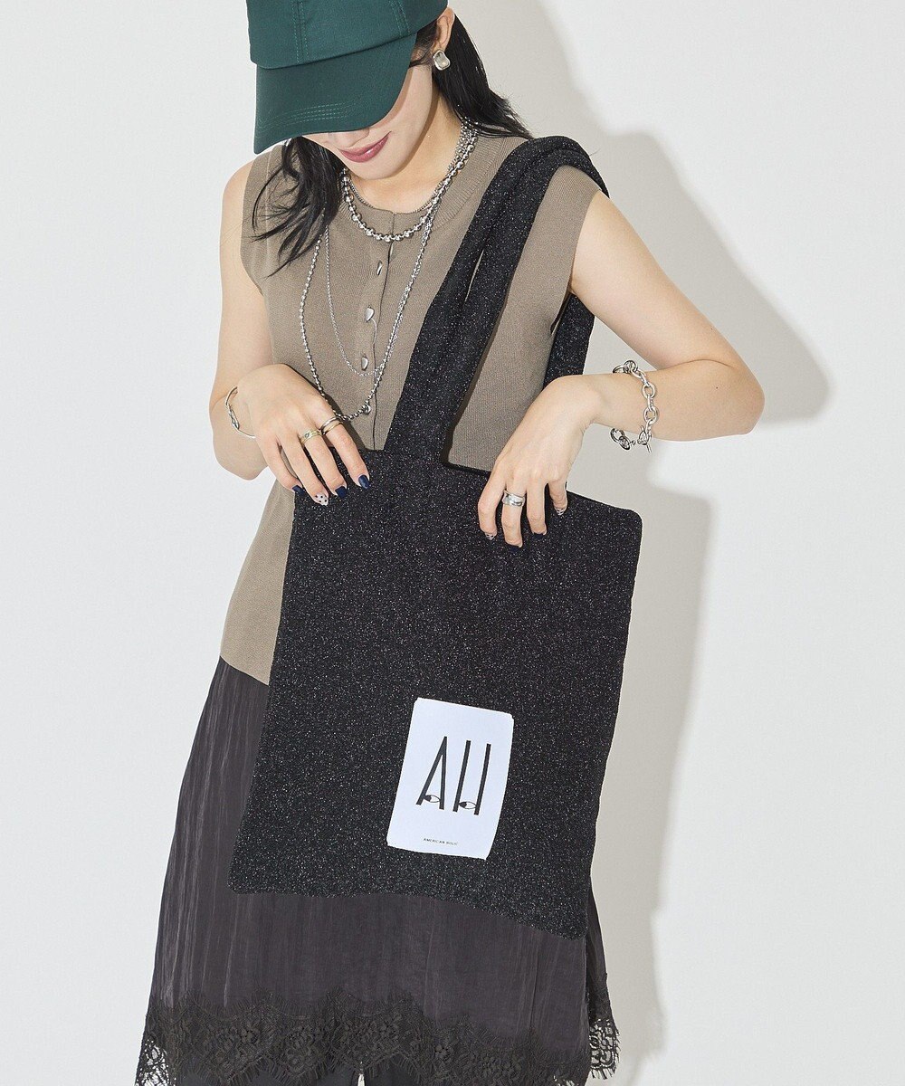 AMERICAN HOLIC 26AWパテッドホリホリトートバッグ 
