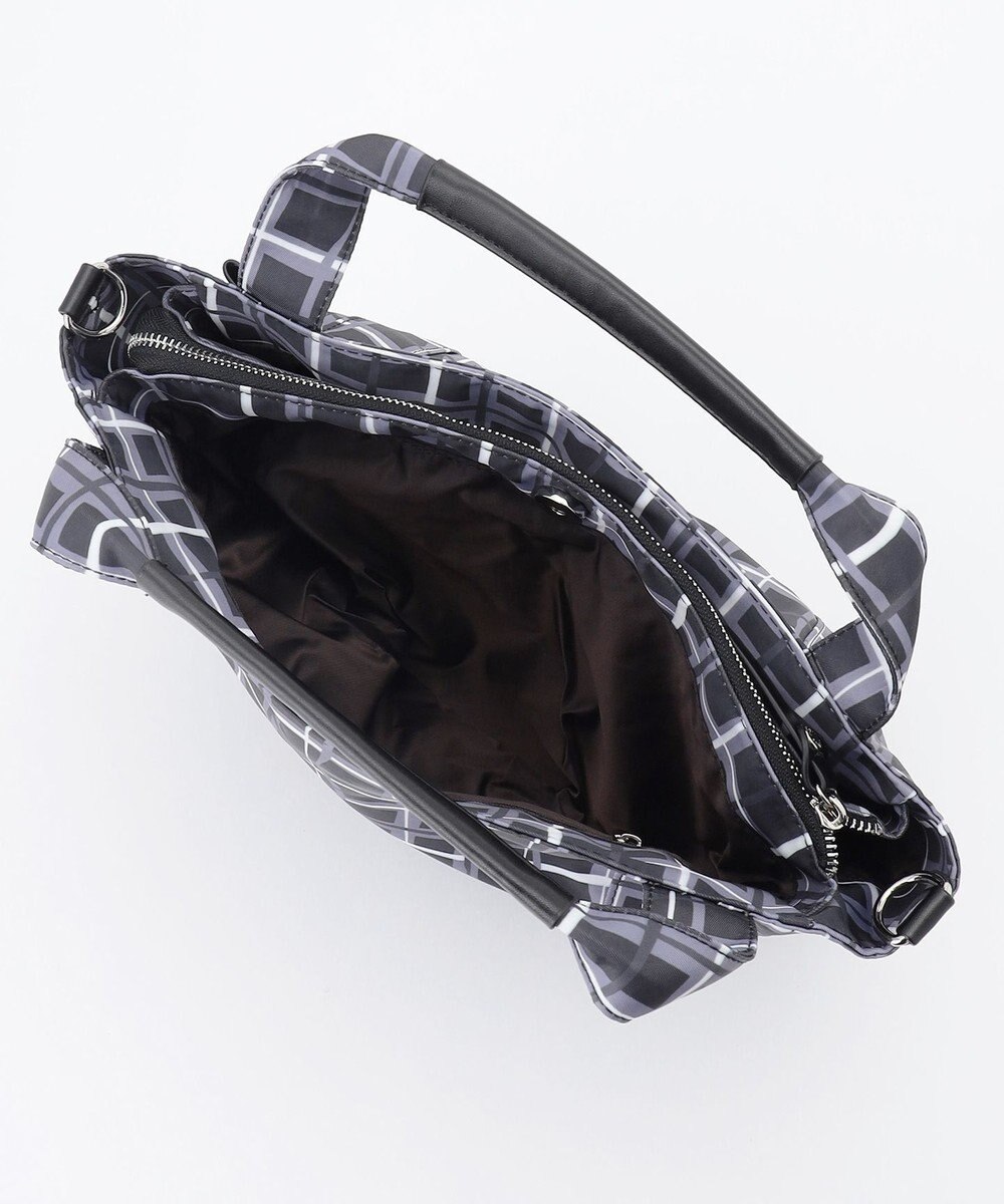 Y'SACCS ドローイングチェック 2WAYトートバッグ 