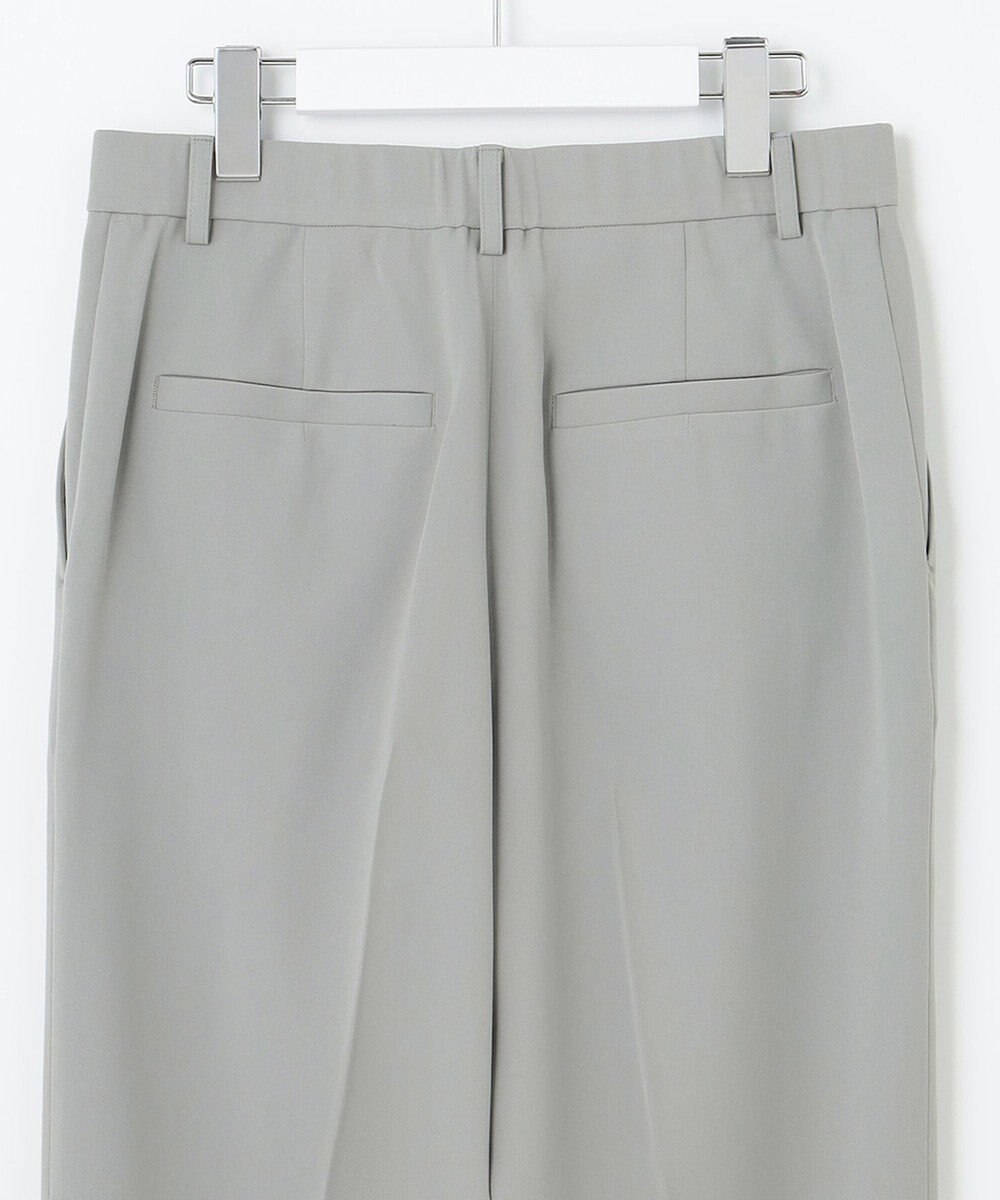 自由区 【XSサイズ～/洗える】ダブルフェイススーティング テーパードパンツ 