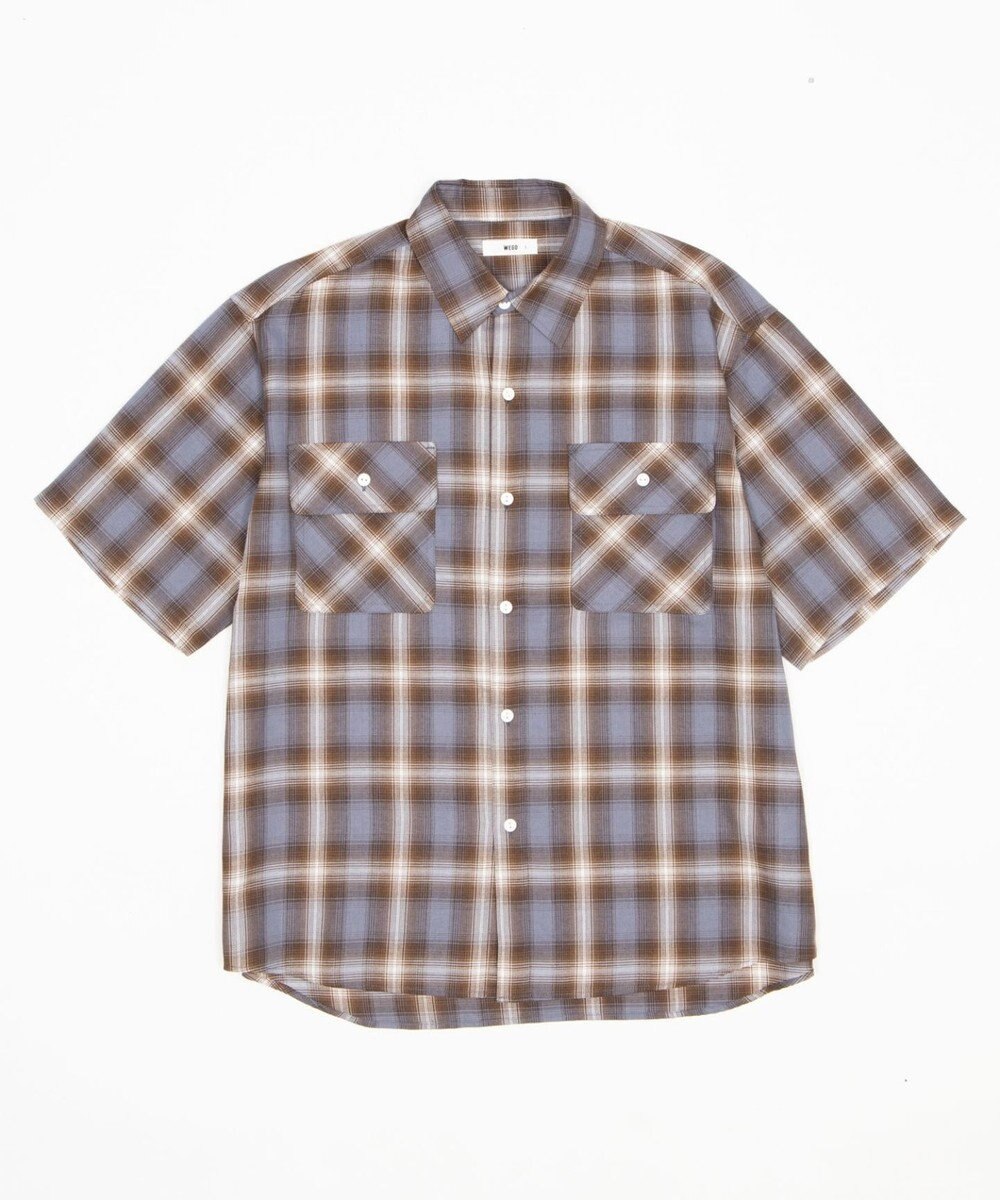 WEGO オンブレチェックシャツ（SS） 