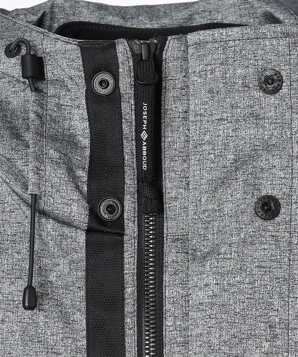 JOSEPH ABBOUD MOUNTAIN 【UNISEX】ホットピアスラブジャガードカモ コート 