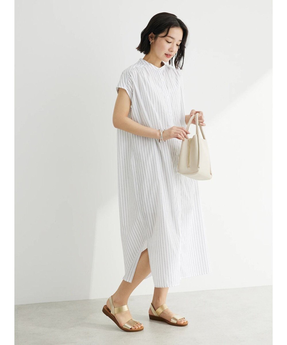 Green Parks ・ｒｉｃｈ　ｂｌｕｅ　ゴムストラップサンダル 