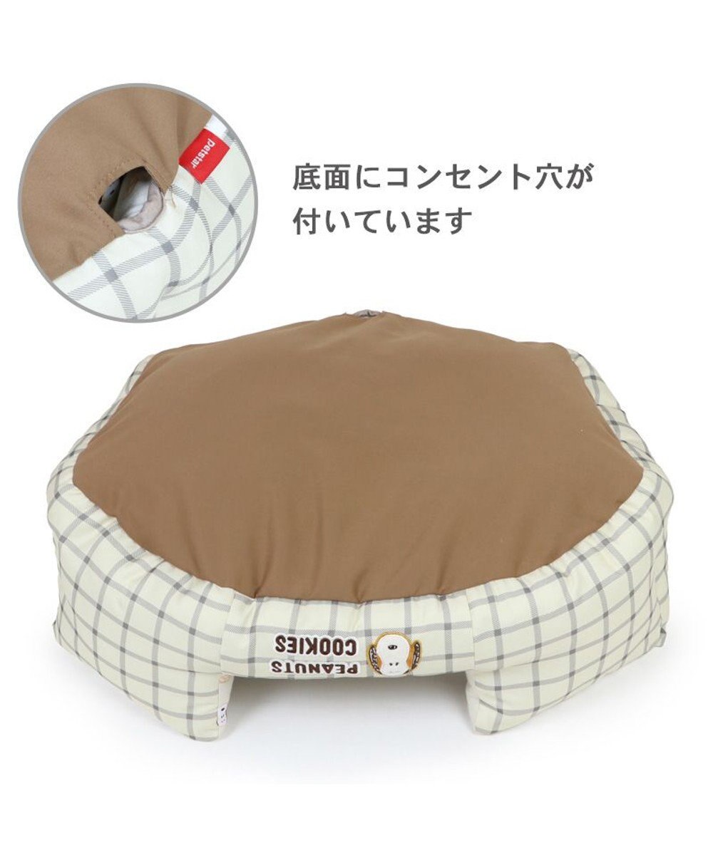 PET PARADISE スヌーピー カドラー 《クッキー柄》 64×48cm 