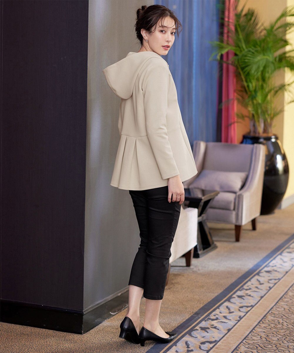 Tiaclasse ソフトダンボールバックフレアフーディー 