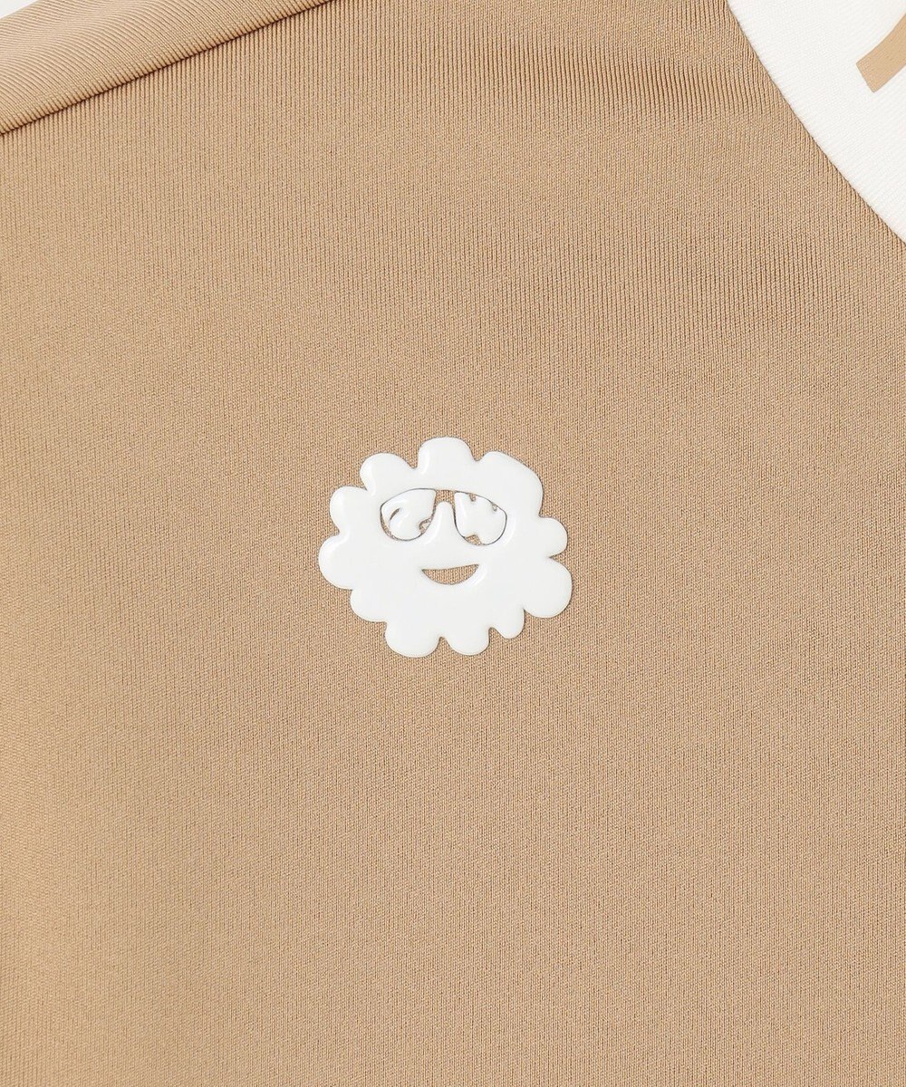 PW CIRCULUS 【UVカット / 吸水速乾 / 伸縮性抜群】【WOMEN】バックメッシュ切り替えモックT ゴルフウェア レディース 