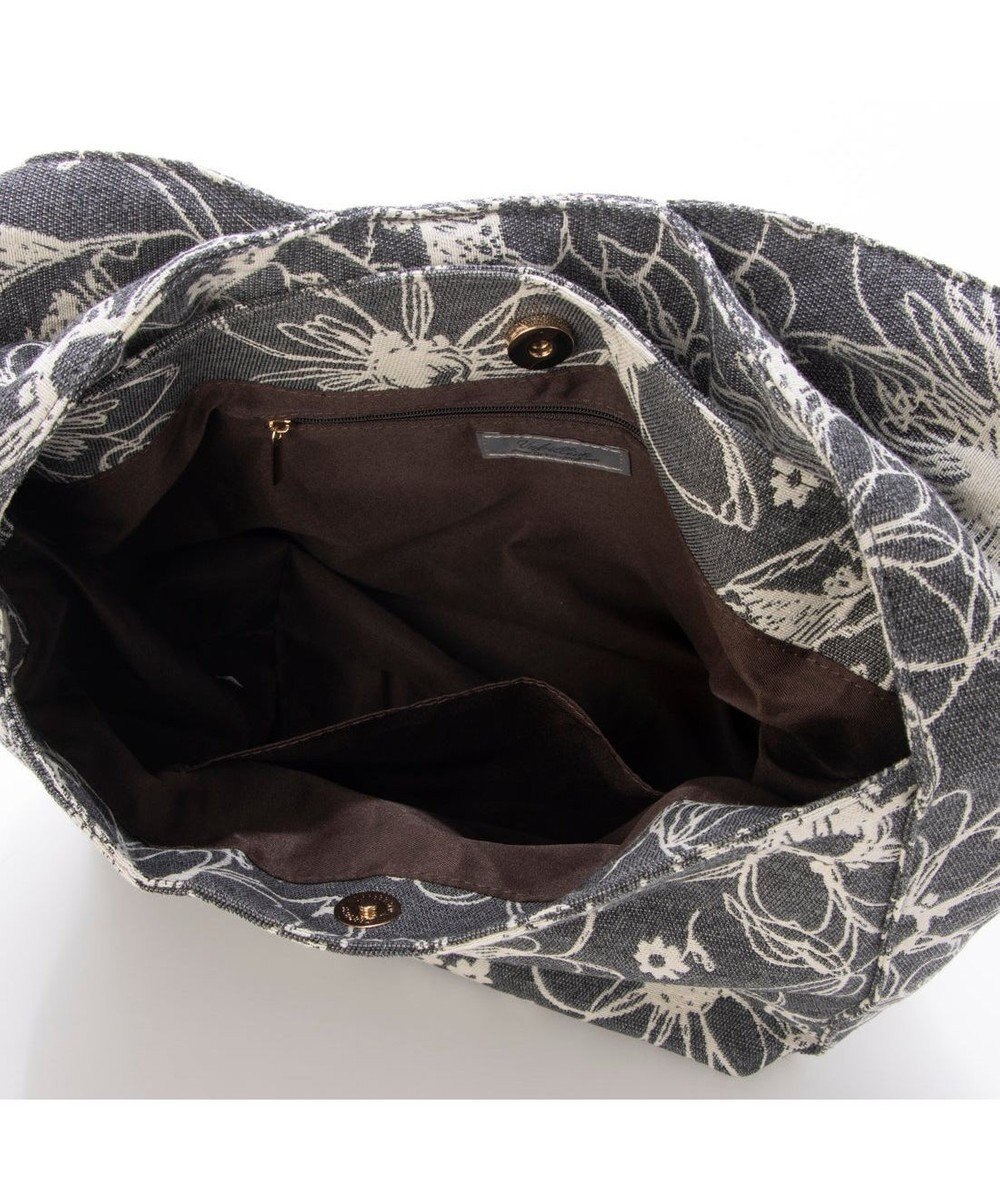 UNBILLION カシュカシュ cache cache / フラワー＆アニマル柄ワンハンドルバッグ 