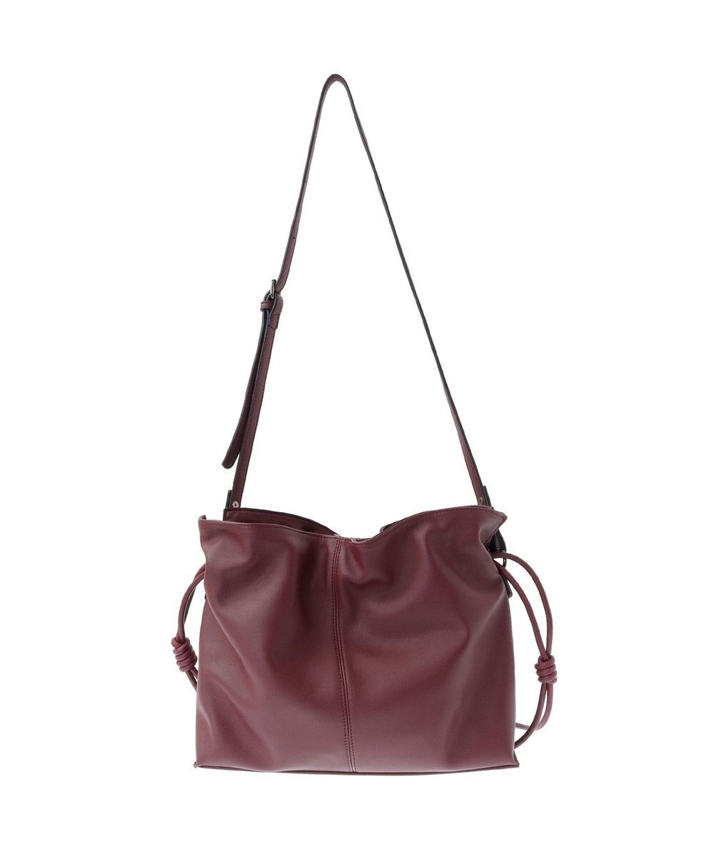 YECCA VECCA 【CLASSY.掲載】2wayチェーンギャザーバッグ 