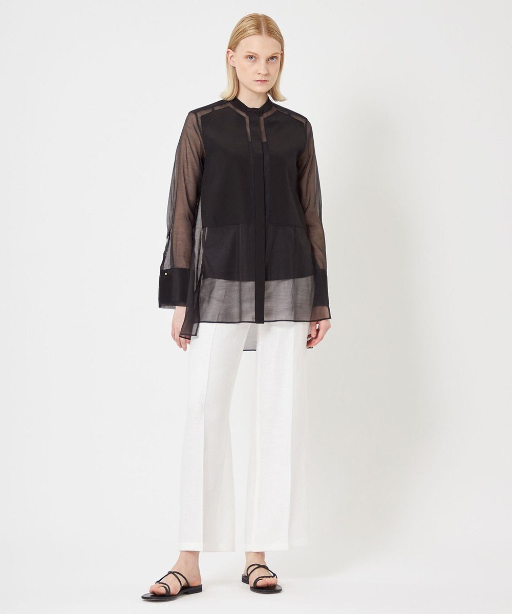 BEIGE， 【WEB限定】SAPHIR / シアーブラウス 