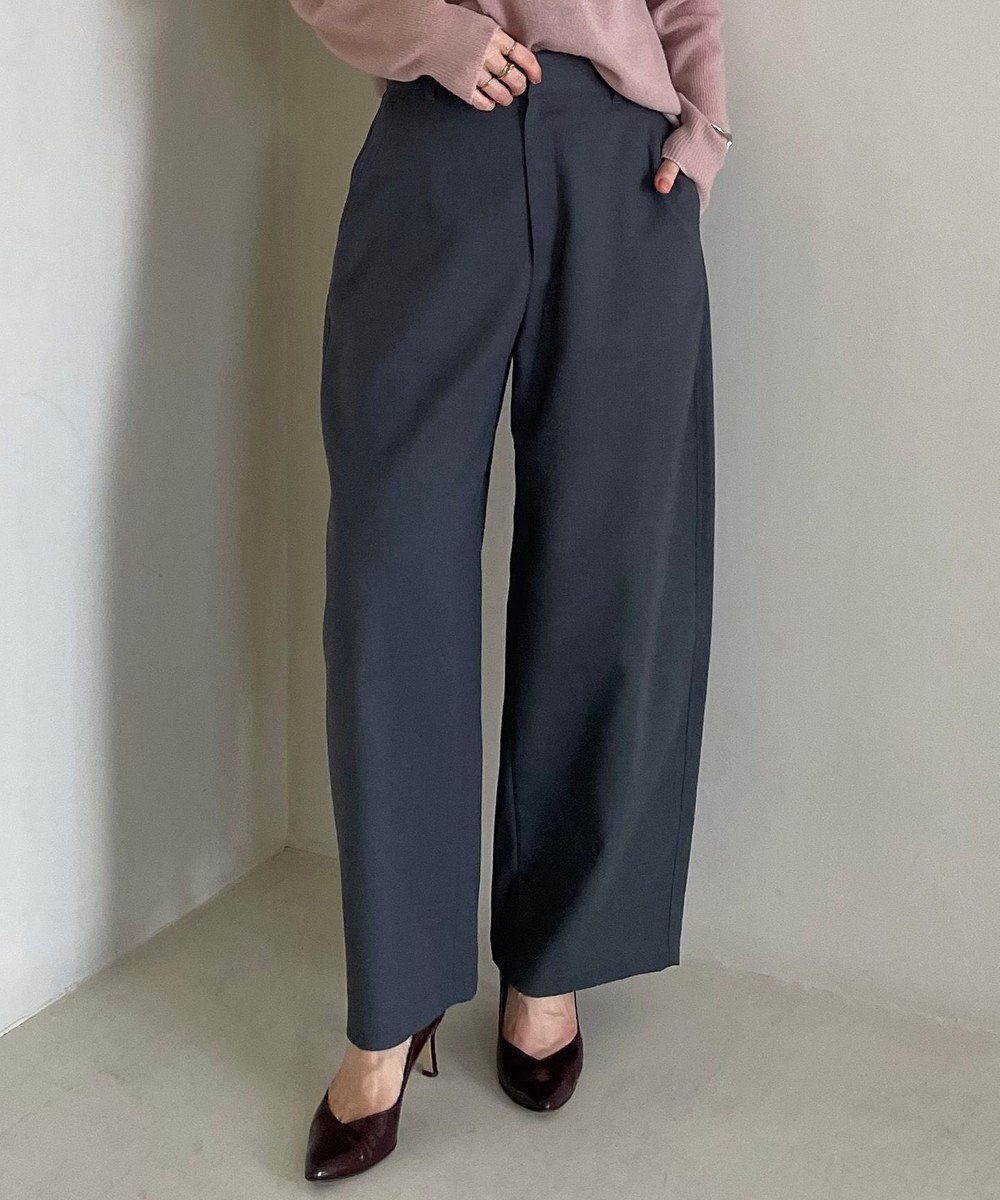 UNFILO カーブワイドパンツ 