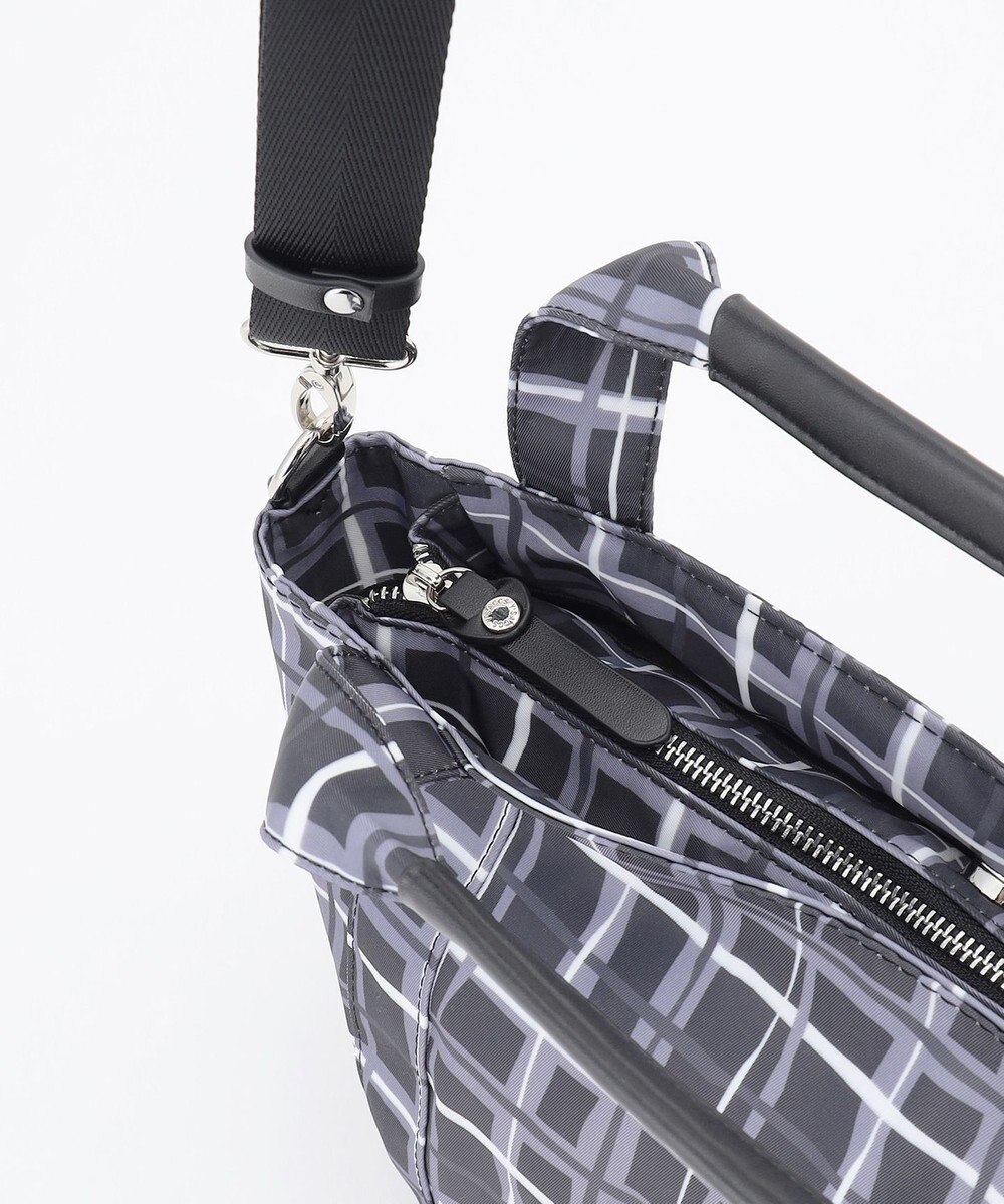 Y'SACCS ドローイングチェック 2WAYトートバッグ 