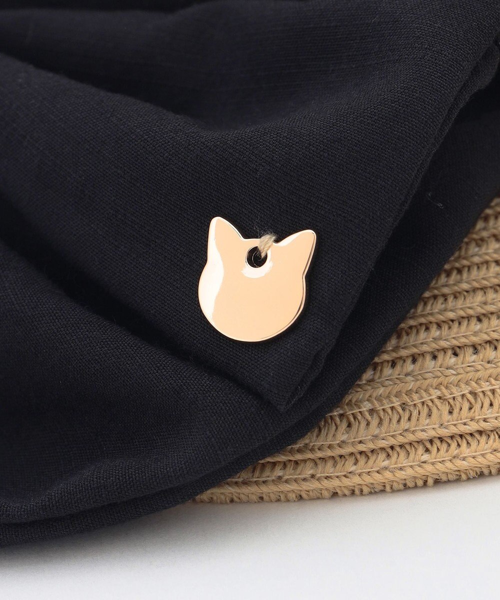 ANY KIDS 【UVカット】【日よけ付き】リボンブレードハット 