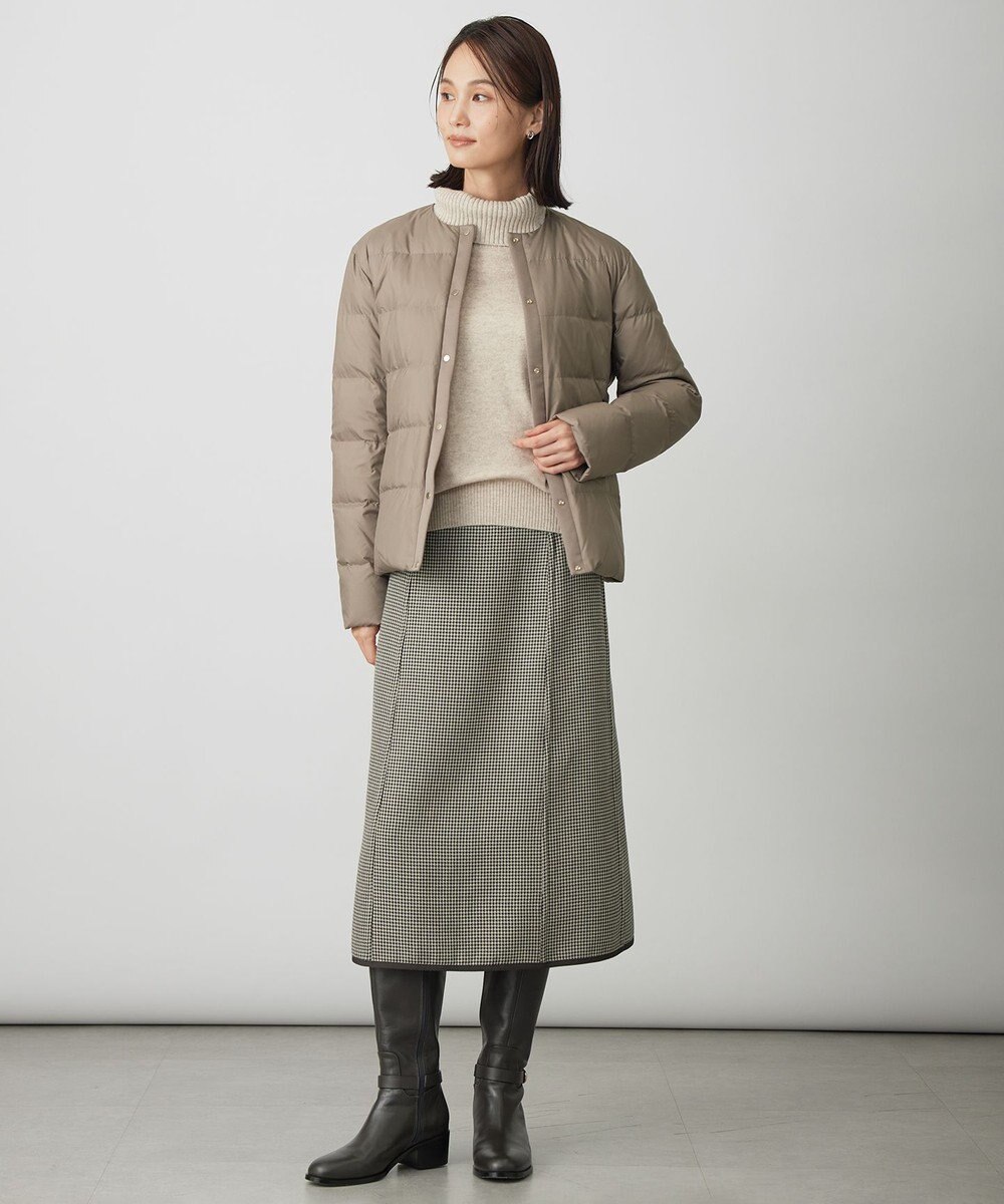 J.PRESS LADIES CASHMERE BLEND 襟付き ニット 