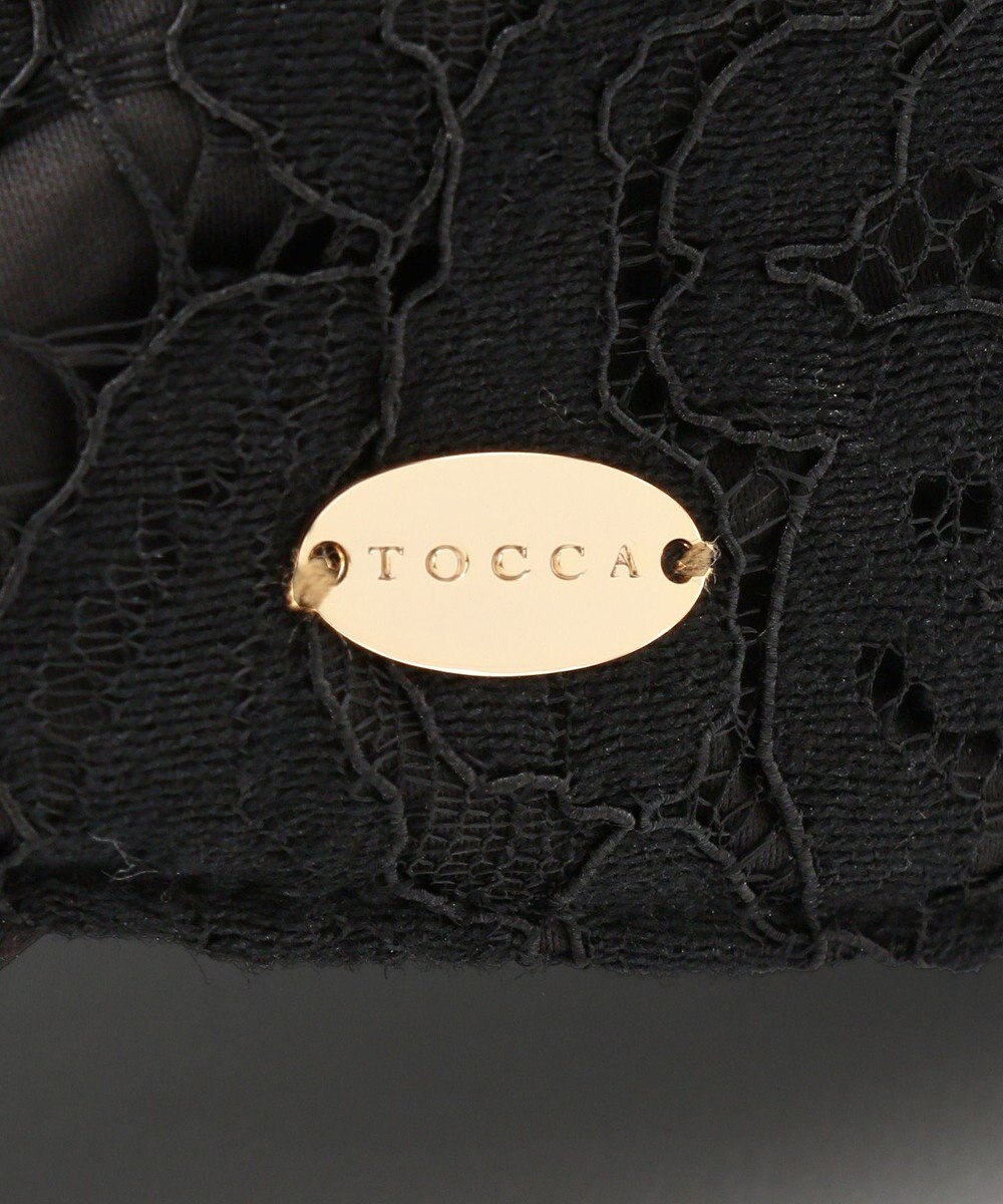 TOCCA 【つば部分UV90%以上カット・吸水速乾・抗菌防臭・洗える・サイズ調整可】LACE CAP リボンが外せる 2WAYレース素材キャップ 