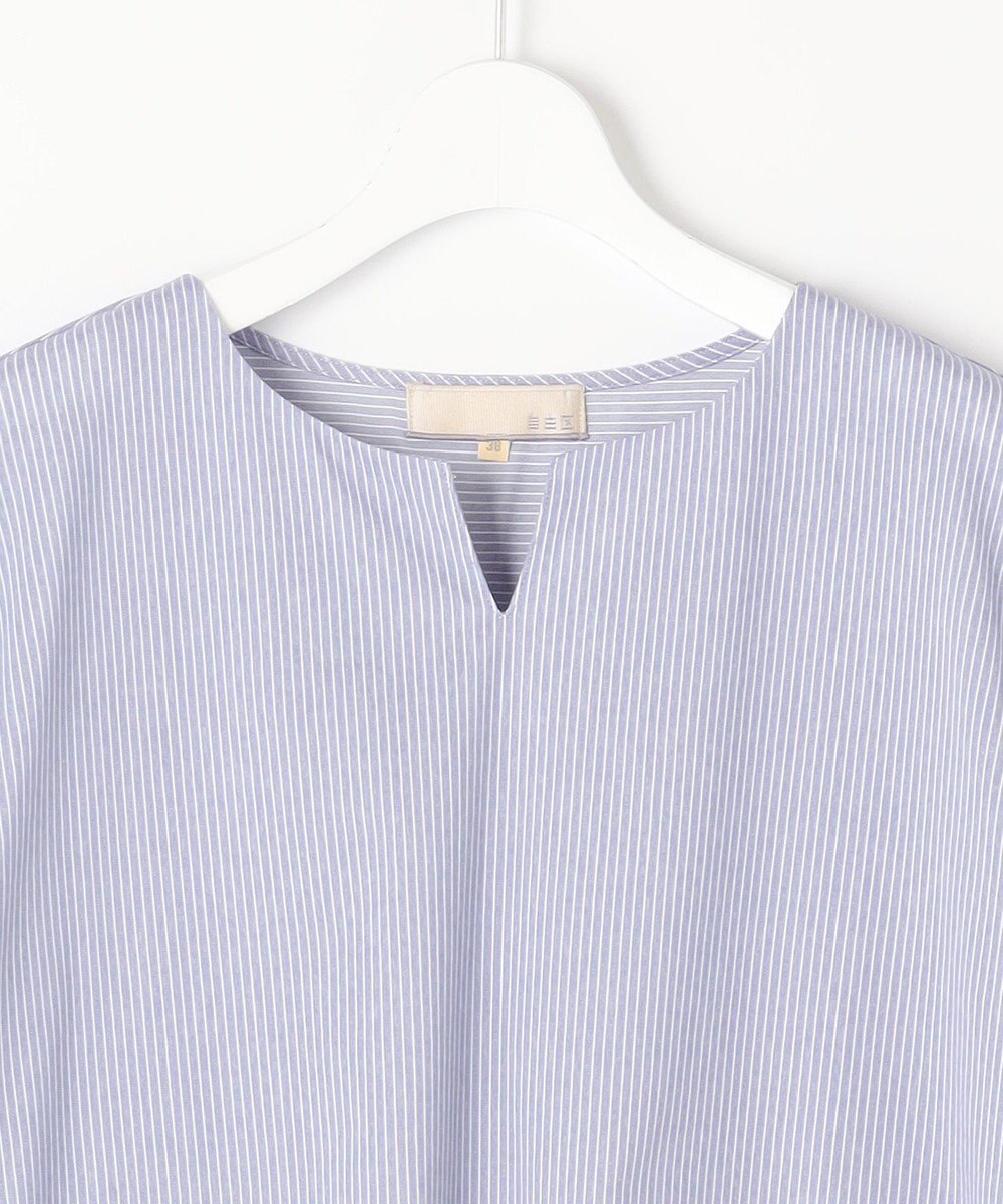 自由区 【WEB限定・洗える・XSサイズあり】トリコットジャージー カットソー 