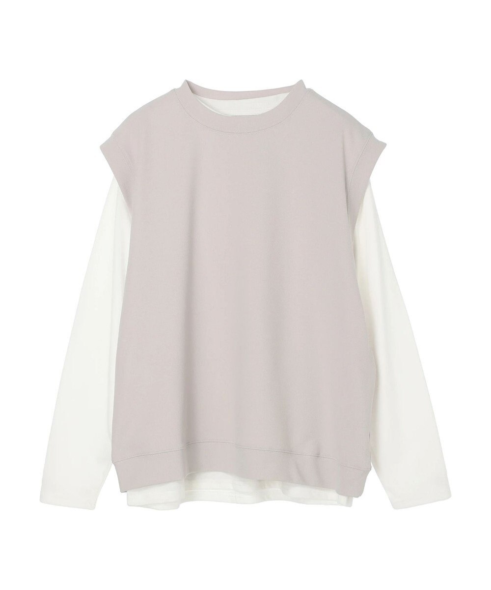 CRAFT STANDARD BOUTIQUE 梨地カットベスト＋Ｌ／Ｓ　ＴＥＥーＳＥＴ 