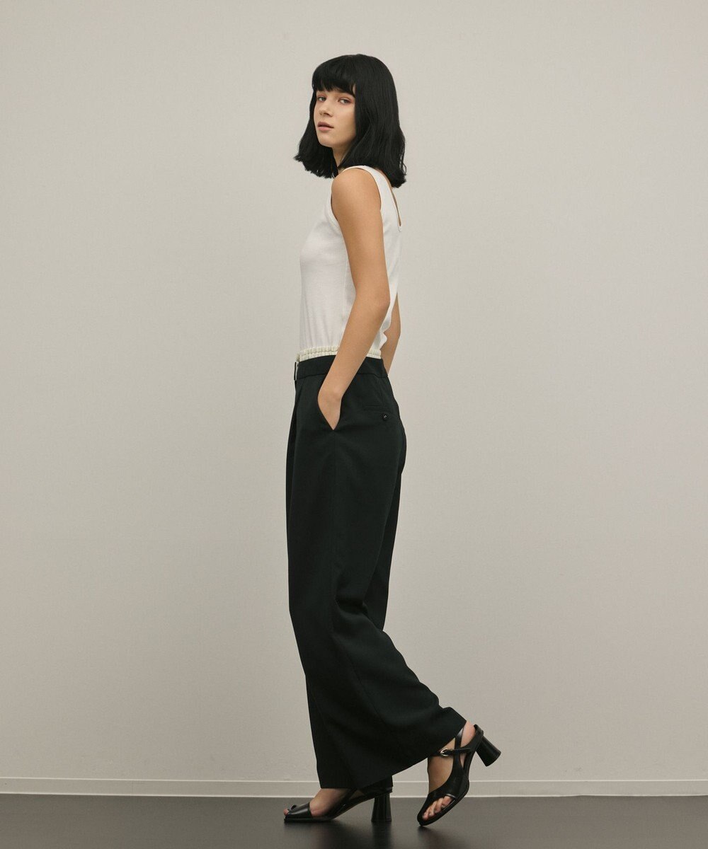 GRACE CONTINENTAL テレコノースリーブトップ 