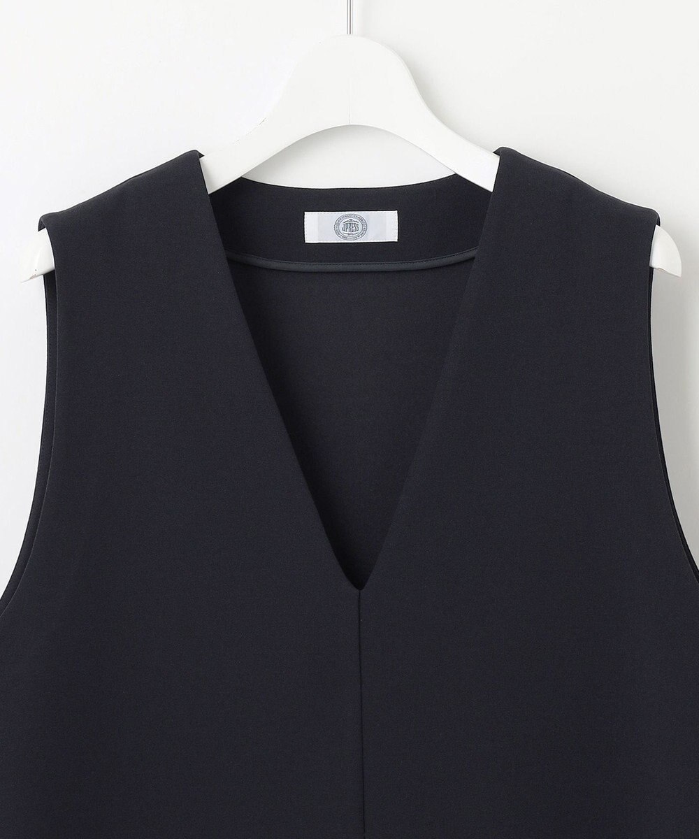 J.PRESS LADIES 【WEB限定】ジョーゼットジャージー ベスト 