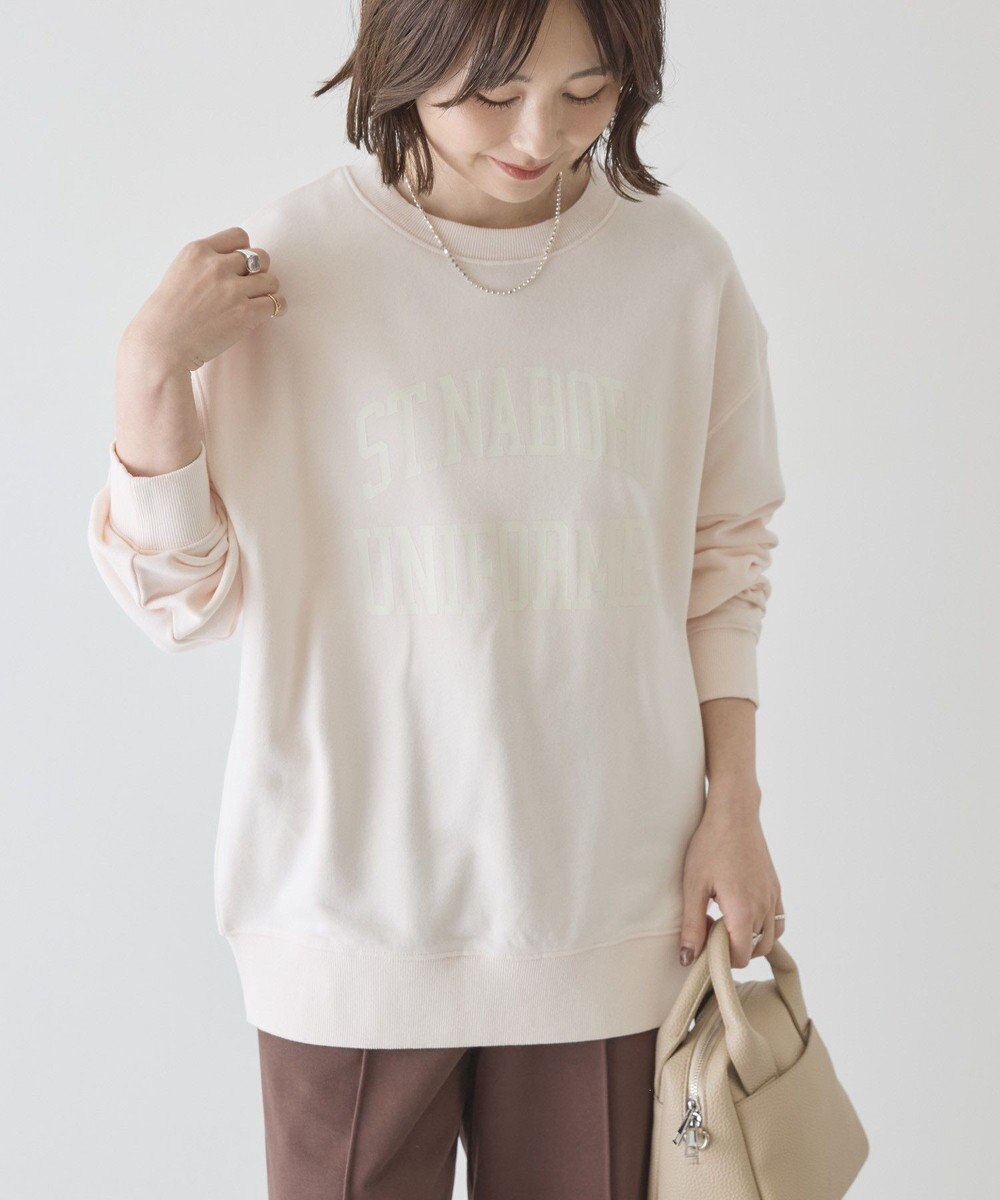 AMERICAN HOLIC カレッジロゴ裏毛スウェット 