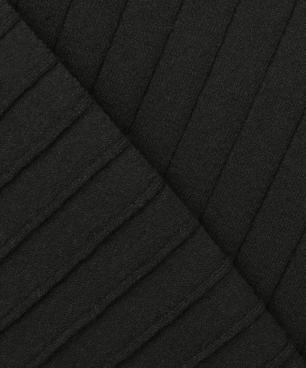 自由区 S レーヨンストレッチリブインナー ニット 