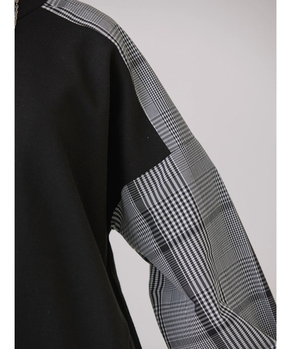 AMERICAN HOLIC イージーケア異素材ポンチプルオーバー 