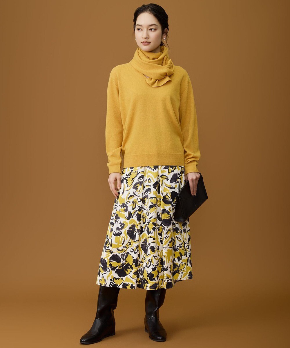 自由区 S 【SHIHOさん着用】ウールハイゲージVネック ニット 