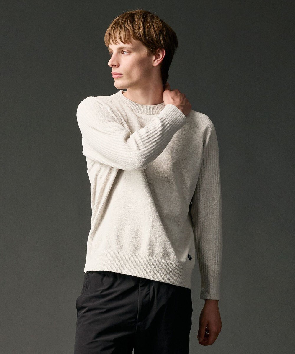 JOSEPH ABBOUD MOUNTAIN 【軽量/ソフト】ニットフリース プルオーバー ニット 