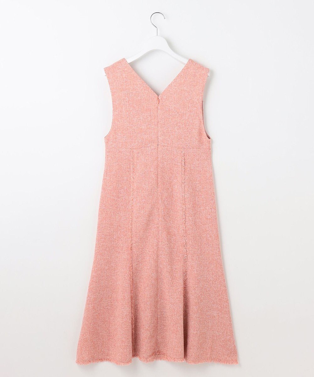 Feroux 【洗える】春ツイード ジャンパースカート 