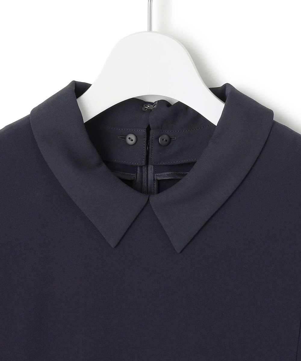 23区 【VERYコラボ】トリアセダブルジョーゼット つけ襟 ボウタイワンピース 