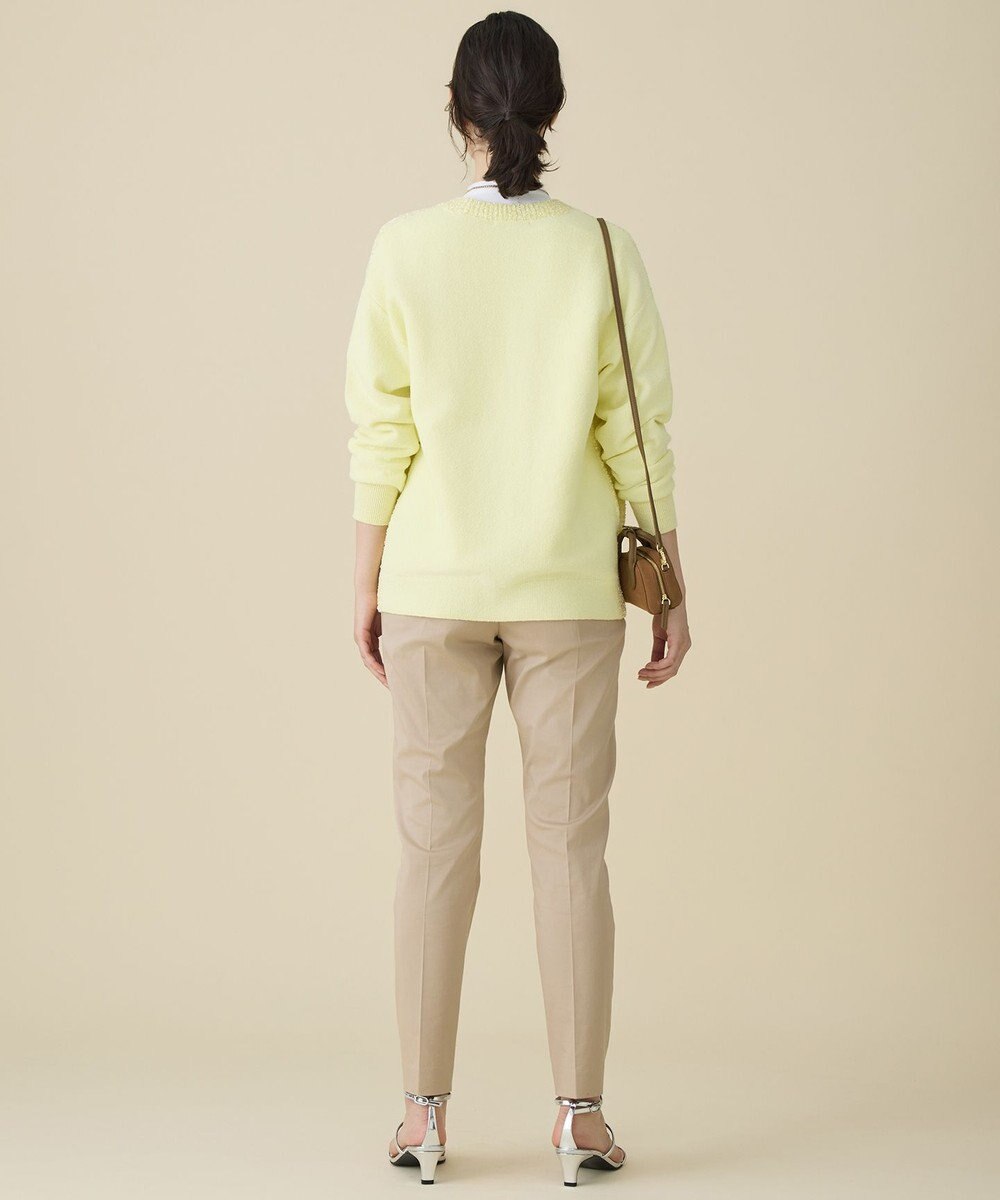 自由区 S ブークレミックスツイードニット カーディガン 